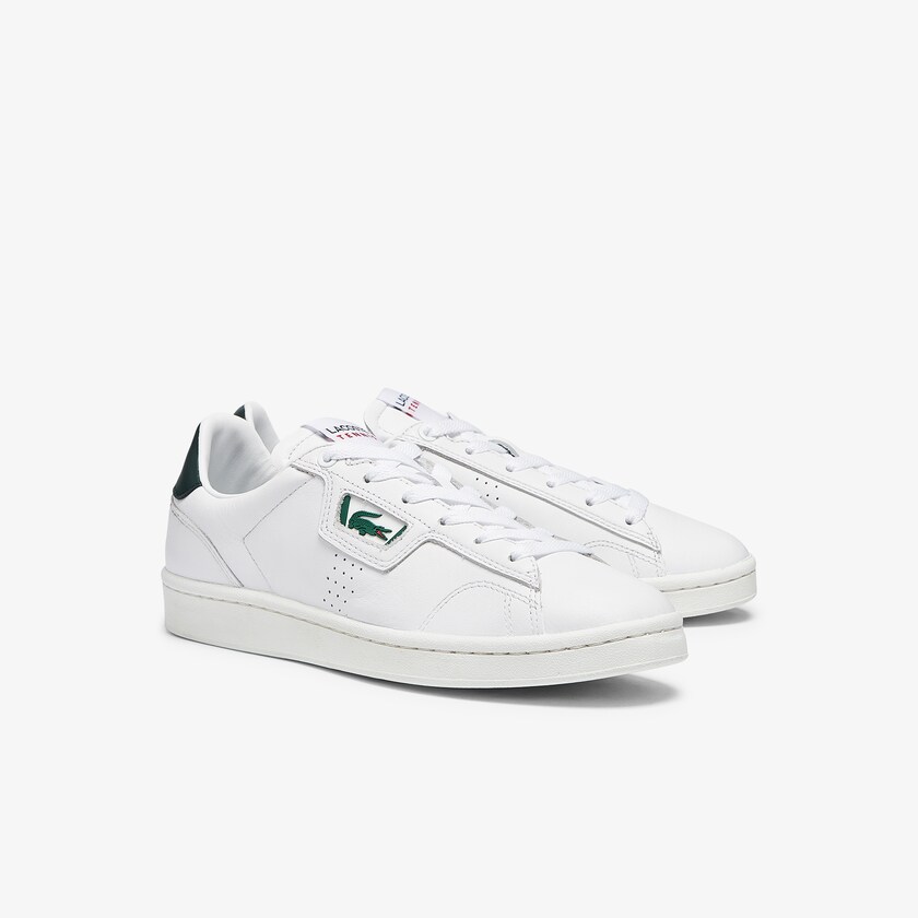 Women's Lacoste White / Dark Green Sneakers Masters Classic Leather XI3-81988E8