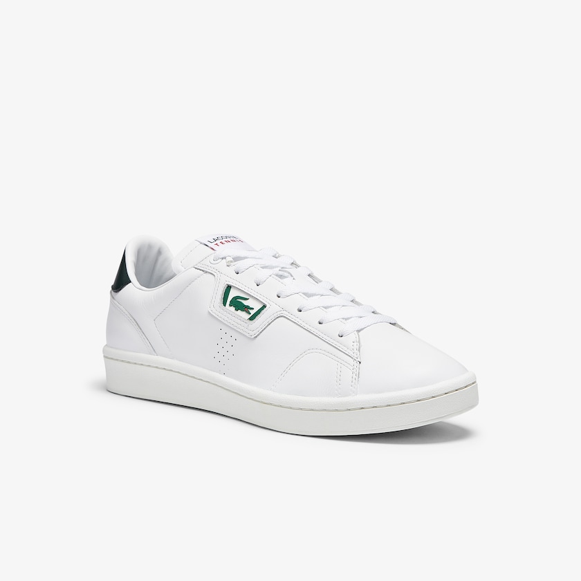 Men's Lacoste White / Dark Green Sneakers Masters Classic Leather VR1-33943A2