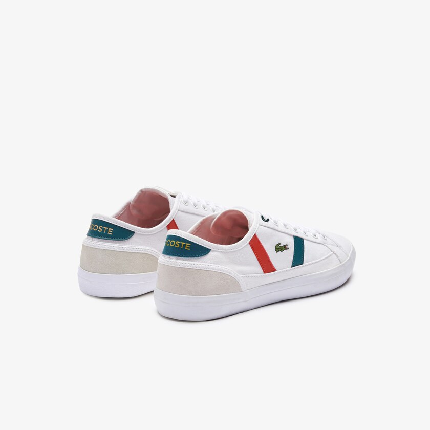 Women's Lacoste White / Green Sneakers Sideline Roland Garros AB1-38743C7