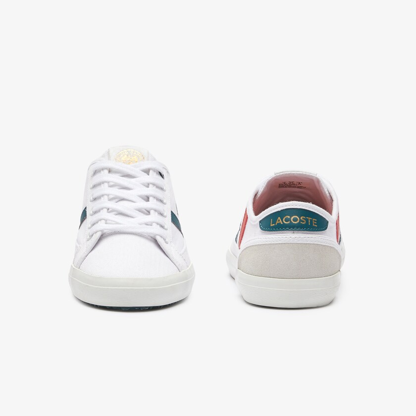 Women's Lacoste White / Green Sneakers Sideline Roland Garros AB1-38743C7