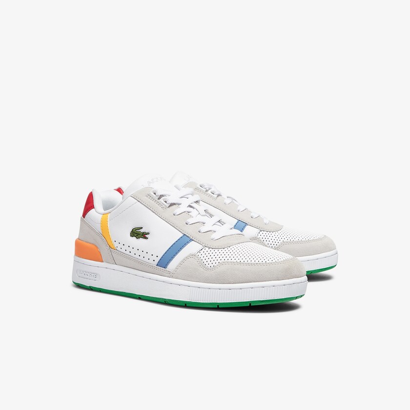 Men's Lacoste White / Green Sneakers T-Clip x Polaroid XS1-08920Z6
