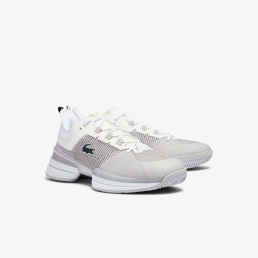 Men's Lacoste White / Grey Sneakers AG-LT 21 Ultra Textile LH1-80998W3