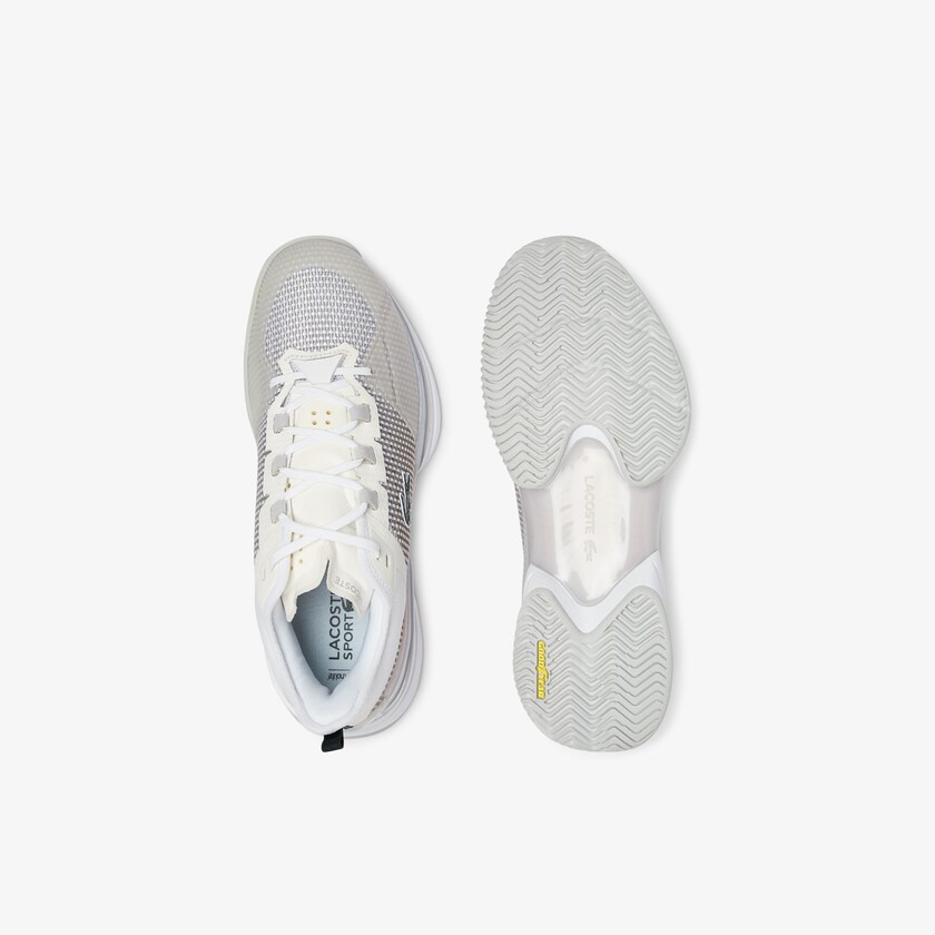 Men's Lacoste White / Grey Sneakers AG-LT 21 Ultra Textile LH1-80998W3