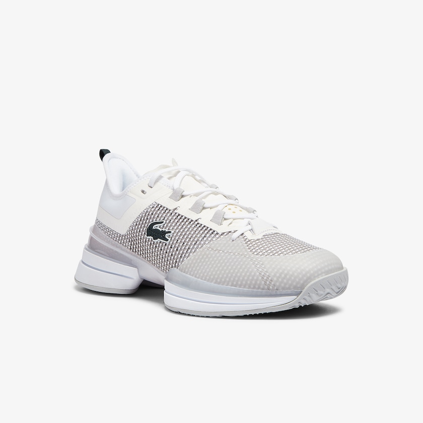 Men's Lacoste White / Grey Sneakers AG-LT 21 Ultra Textile LH1-80998W3