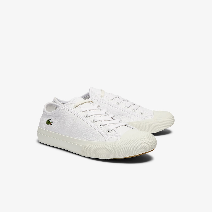 Men's Lacoste White / Grey Sneakers Topskill Leather MQ2-11431F2