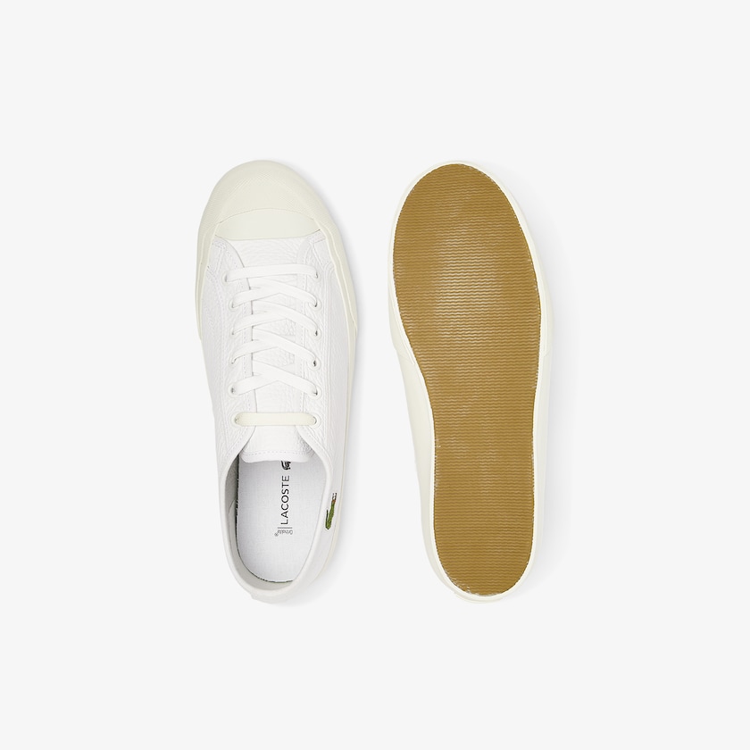 Men's Lacoste White / Grey Sneakers Topskill Leather MQ2-11431F2