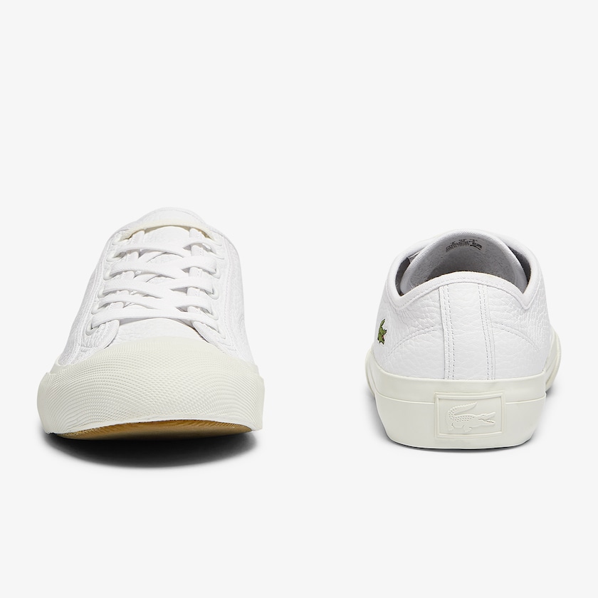 Men's Lacoste White / Grey Sneakers Topskill Leather MQ2-11431F2
