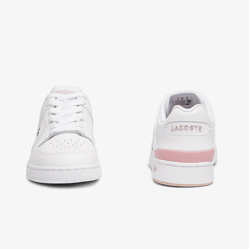Women's Lacoste White / Light Pink Sneakers Court Cage Sneaker VV2-94999Z8