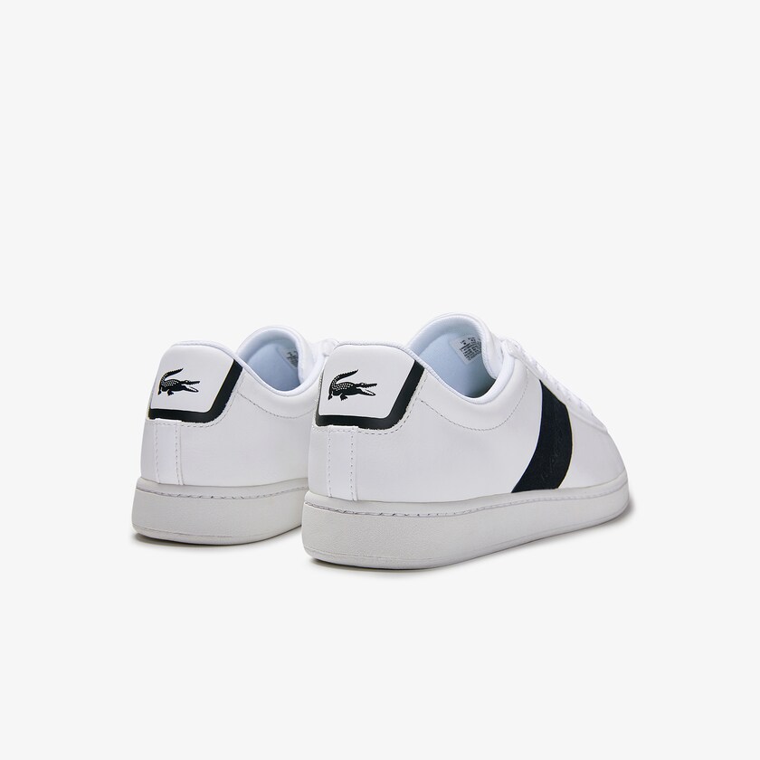 Men's Lacoste White / Navy Sneakers Carnaby Evo Pigmented Leather TF2-92849V6