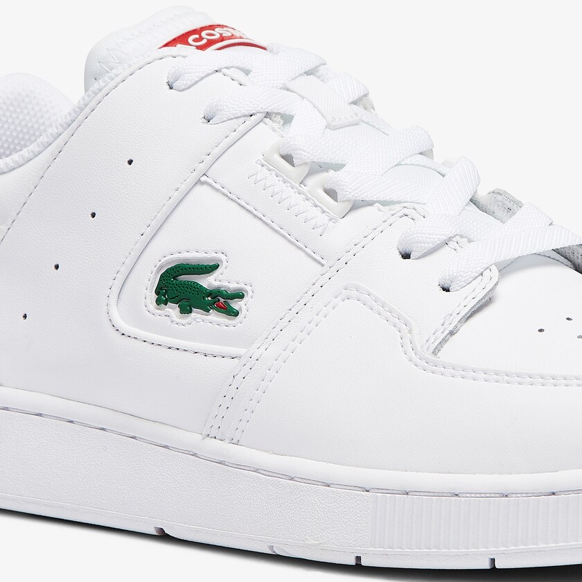 Men's Lacoste White / Navy / Red Sneakers Court Cage Leather NB7-57995O4