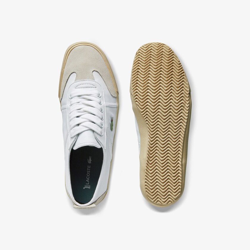 Women's Lacoste White / Off White Sneakers Contest Leather and Suede DT1-29902Z0