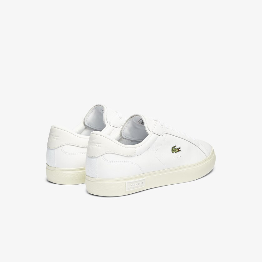 Men's Lacoste White / Off White Sneakers Powercourt Smooth Leather IL3-76767D4