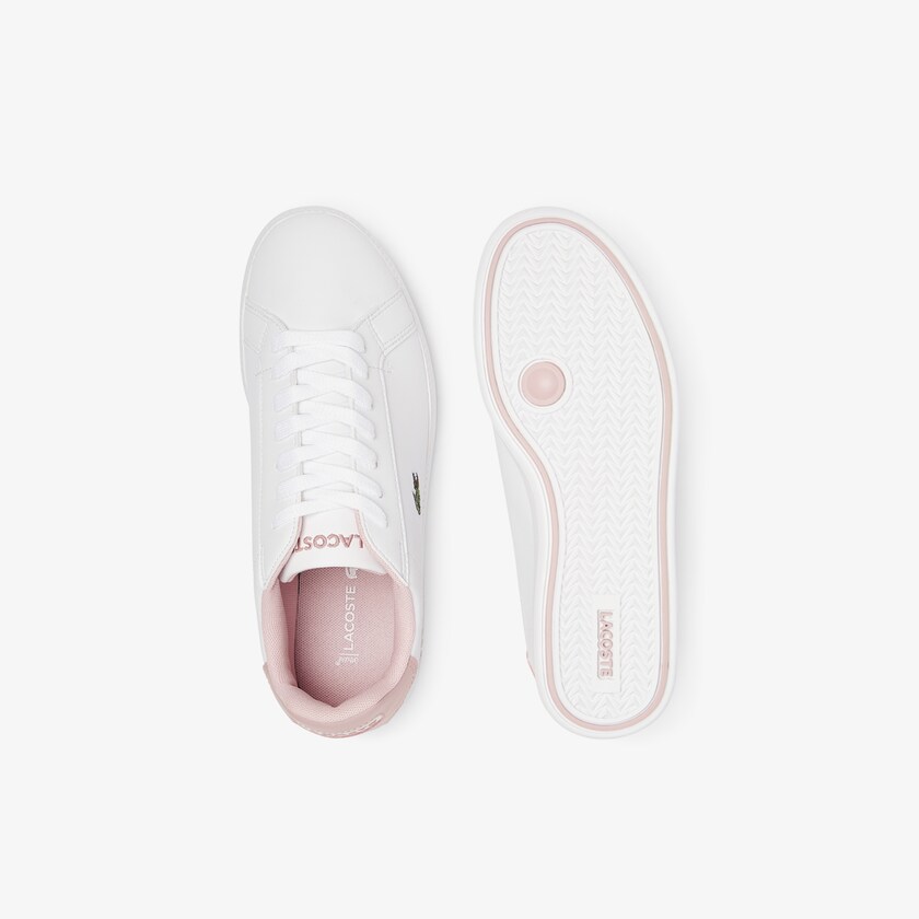 Kids' Lacoste White / Pink Sneakers Graduate Synthetic OY4-53295N9