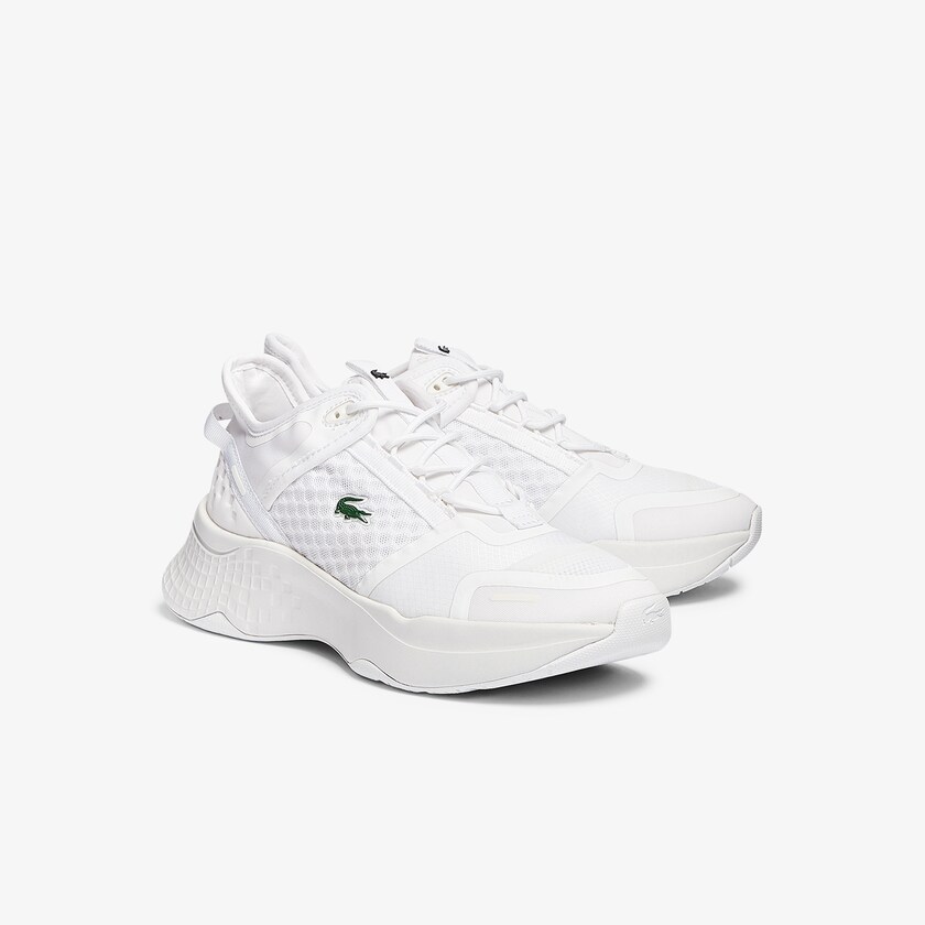 Women's Lacoste White / White Sneakers Court-Drive Vantage Textile and TPU CM5-50115F4