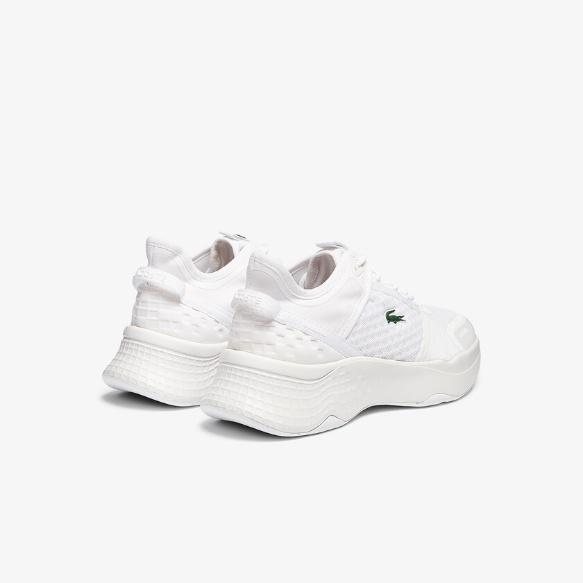Women's Lacoste White / White Sneakers Court-Drive Vantage Textile and TPU CM5-50115F4