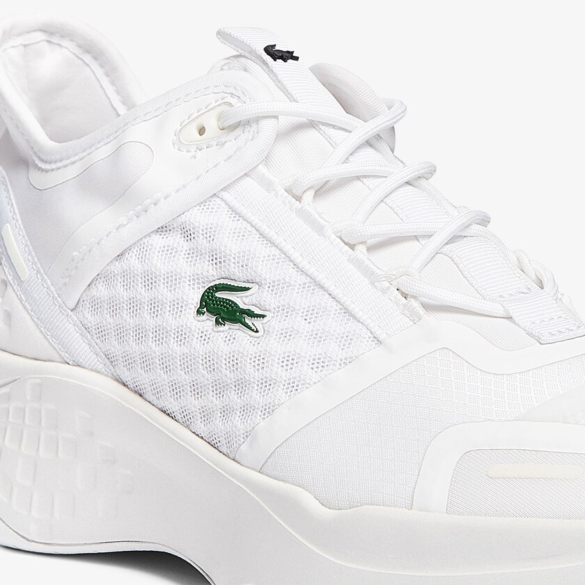 Women's Lacoste White / White Sneakers Court-Drive Vantage Textile and TPU CM5-50115F4