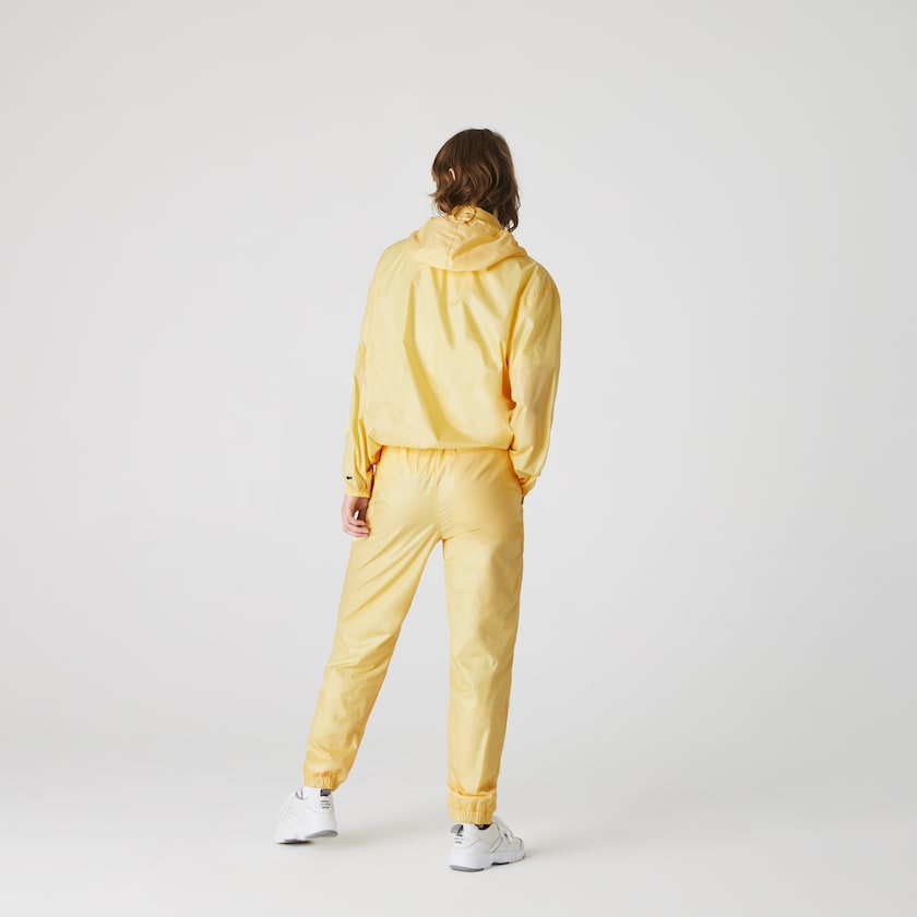 Women's Lacoste Yellow Jackets LIVE Lightweight Collapsible Zip Rain GM9-88998C8