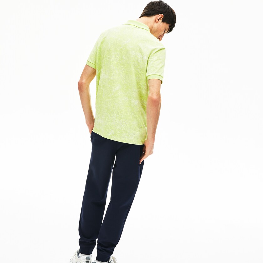 Men's Lacoste Yellow Shirts Motion Premium Piqué Polo WC3-16501W4